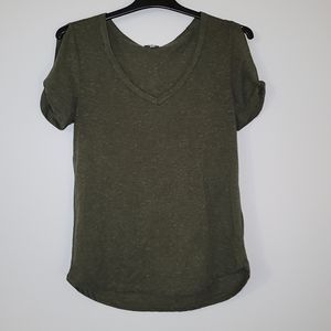 Green t-shirt